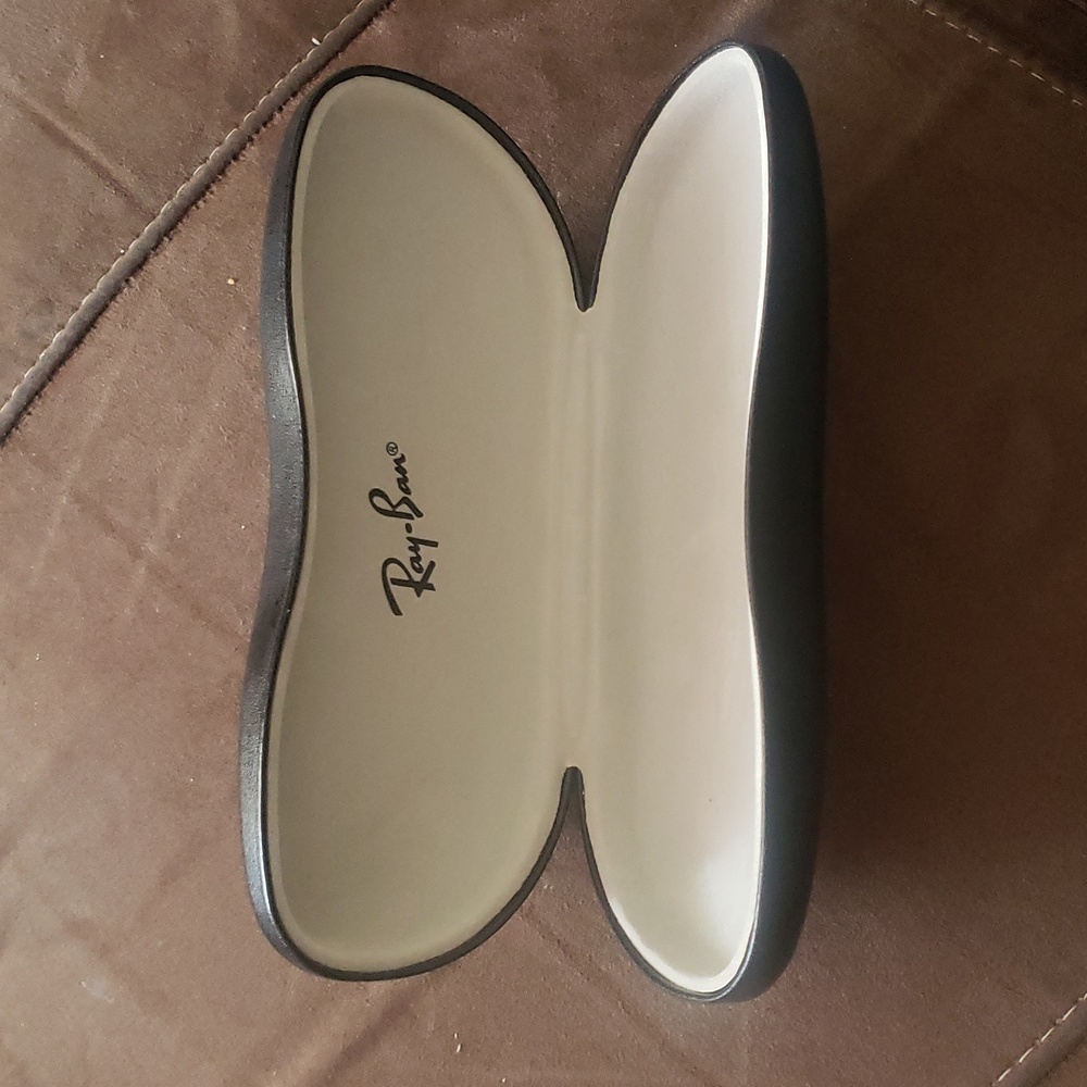 Ray Ban Black Hard Shell Eyeglass Case 
